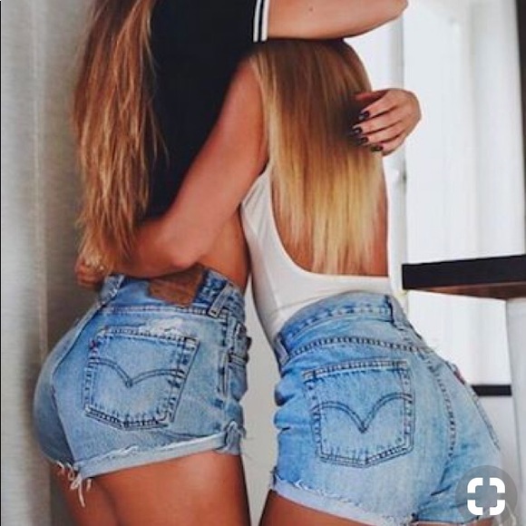 Levi's Pants - SOLD Levi cutoffs- Button Fly